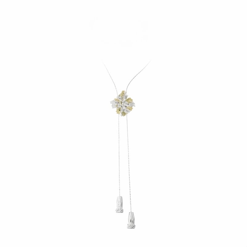 Geometrijsko privjesak ogrlice, pozlaćena legura, običan lanac, duljina 71–80 cm, za žene