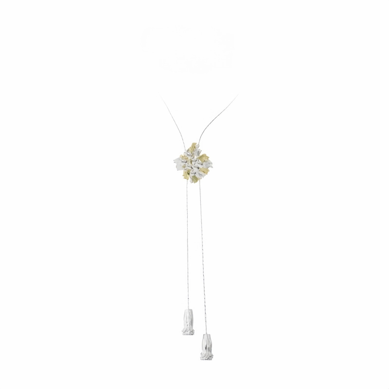 Geometrijsko privjesak ogrlice, pozlaćena legura, običan lanac, duljina 71–80 cm, za žene