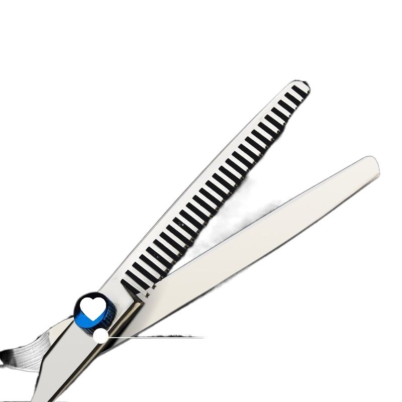 Kutyakezelő ollók görbült pengével – professzionális szőrnyíró készlet