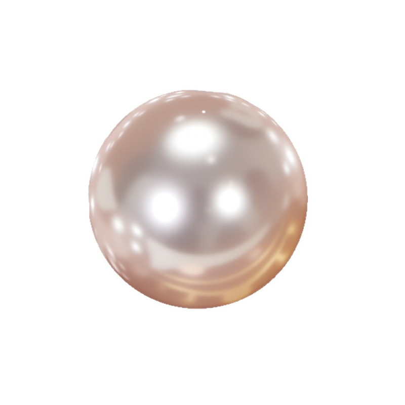 Shijia perle 3-12 mm svijetlo ružičaste okrugle perle, labave perle, poluproizvodi za DIY nakit