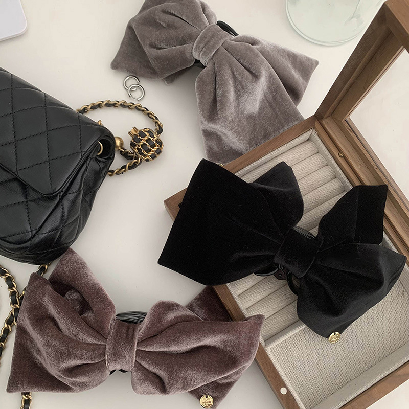 Akrilból készült masnis hajcsat, vintage stílus, kézi megmunkálás, rögzítő fogazat