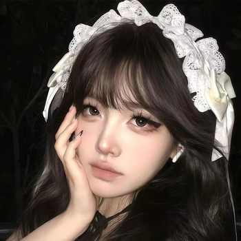 Csipkés hajpánt masnival, kockás mintázat, selyemszalag FG-1054