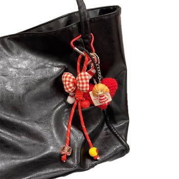 Accesorii DIY pentru bijuterii – Pandantiv Bodhi cu cap de pâine, Fata desenată cu inimă, Stil coreean