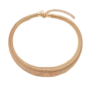 Ogrlica od legure, geometrijskog dizajna, lanac ključne kosti, minimalistički stil, težina 14,5 g