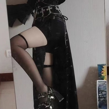 Lanț de talie din metal, design cu cruce în mai multe straturi, unisex, accesoriu pentru adulți, cu mai multe bucle