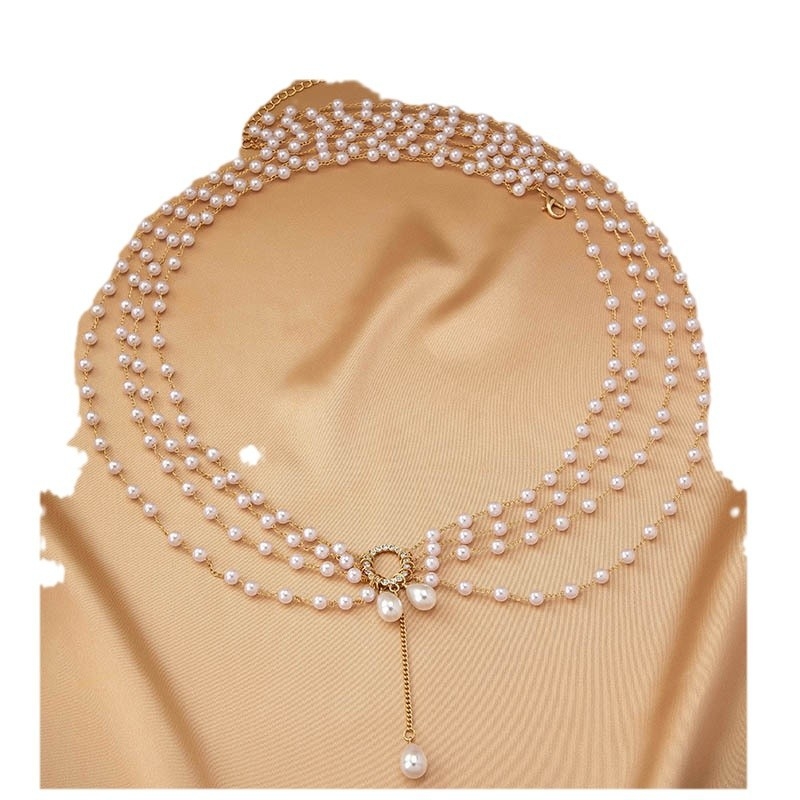 Lanț talie din aliaj, lungime 115 cm, cu un singur buclă, stil universal, personalizabil