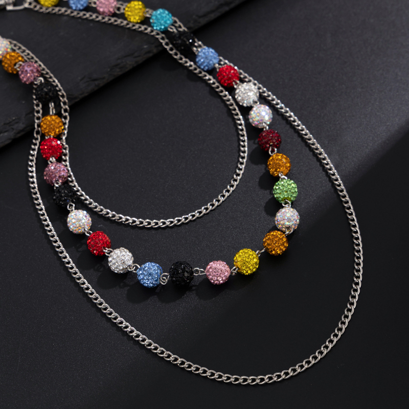 Pánska opasová reťaz v štýle hip-hop, kovová reťaz na pás s dvojitým očkom, leto 2025