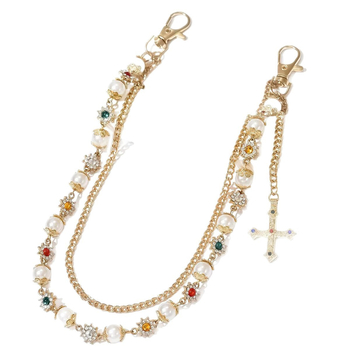 Unisex reťaz na nohavice zliatiny s elektroplátovaním — zimné vydanie 2025