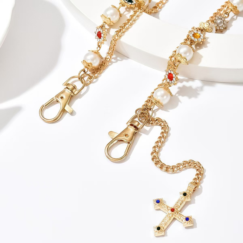 Unisex reťaz na nohavice zliatiny s elektroplátovaním — zimné vydanie 2025