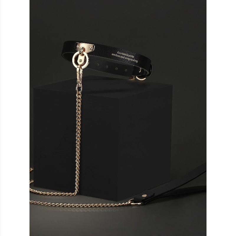 Obojok s krížovým reťazcom, svieži a sladký štýl, tvar 10122, kód xu006