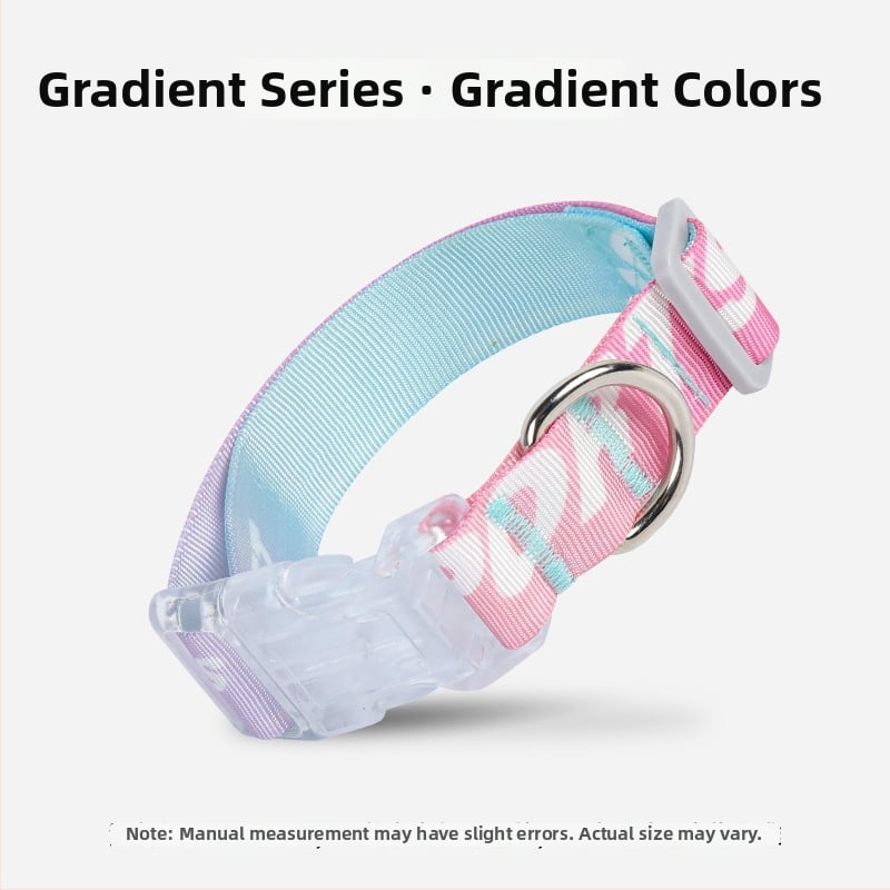 Bei muge Kutyakollár Cartoon mintával, állítható, poliészter anyag, általános használat, egész éves viselés, biztonságos, fullasztó nélküli kialakítás