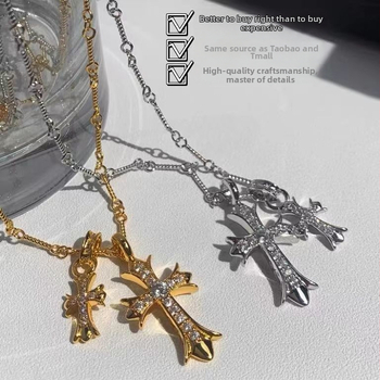 Punk náhrdelník zo zliatiny, retiazka v tvare O, dĺžka 41–50 cm, hmotnosť 12 g, elektroplatovanie.