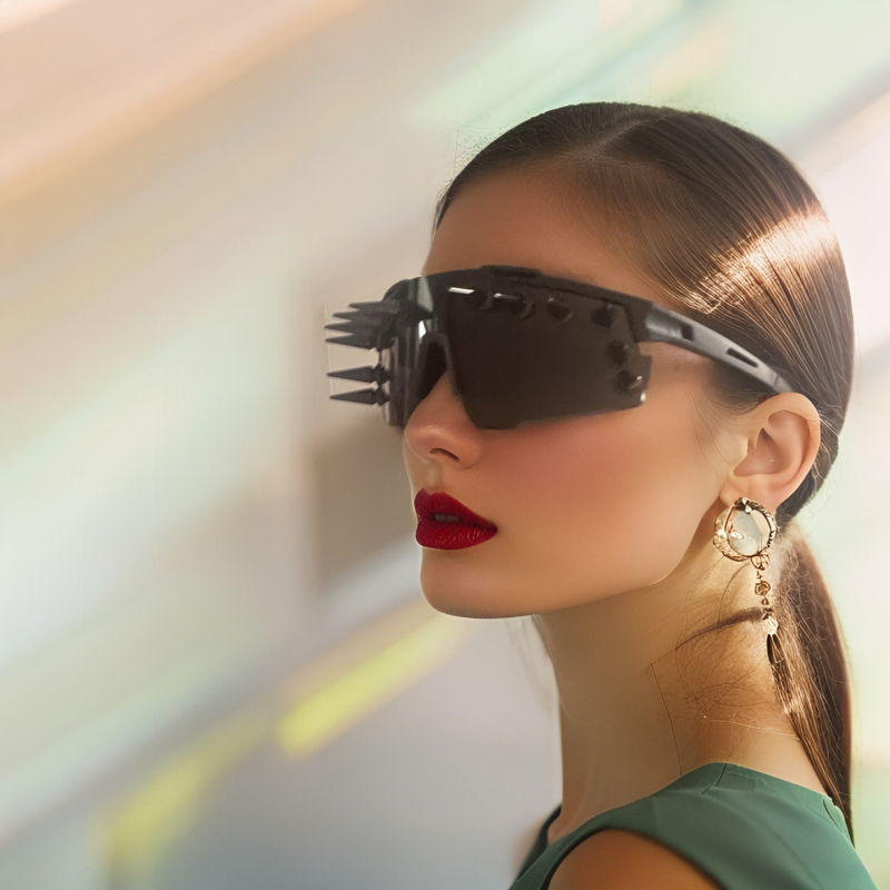 DIY roku darītas brillēs, PC rāmis, pusrāmja stils, modelis PK1021, unisex