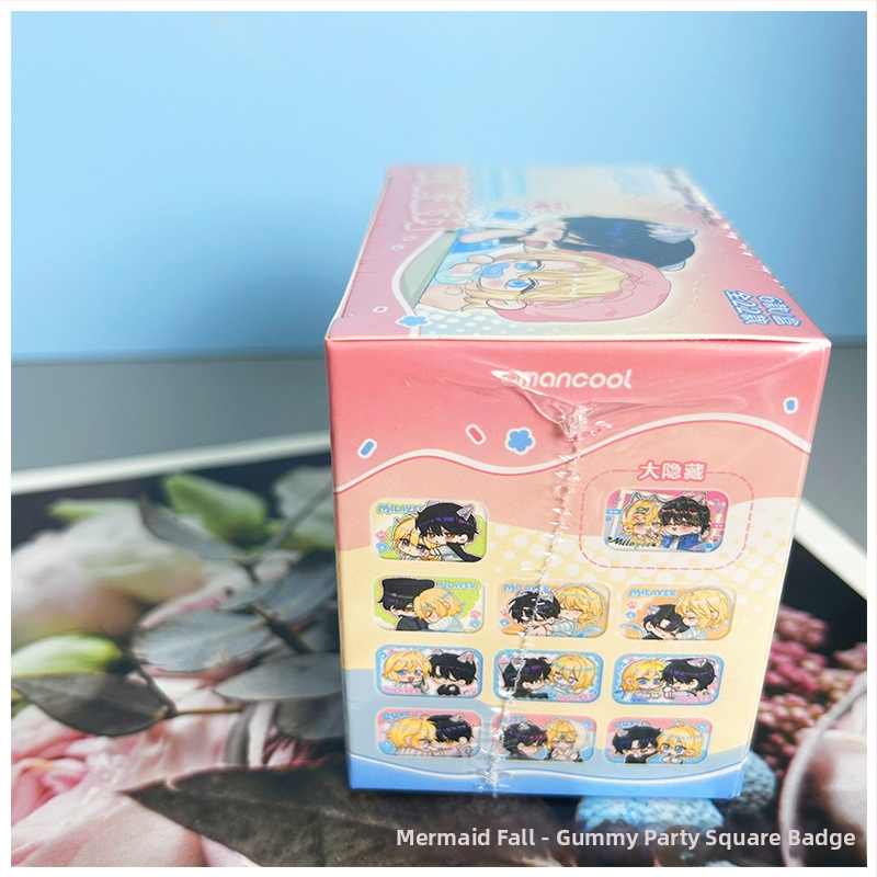 Kvadrātiska zīme slepenā kārba no Mermaid Fallen Gummy Party sērijas | Zīmols: Cits; Materiāls: Cits; Pielāgošana: Nav; IP atļauja: Nē