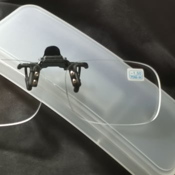 Klip naočale za kratkovidnost s višefunkcionalnim presbiopskim lećama, asferične leće, kvadratni okvir, PC+ metal, za odrasle