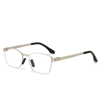 Naočale za čitanje, anti-plavo svjetlo, okrugli metalni okvir, model 1102, PC leće