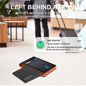 Airtag kortelių lokatorius – PVC korpusas, modelis Fdk001, 180mAh baterija, svoris 18 g, suderinamas su iOS