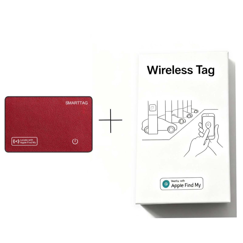 Airtag kortelių lokatorius – PVC korpusas, modelis Fdk001, 180mAh baterija, svoris 18 g, suderinamas su iOS