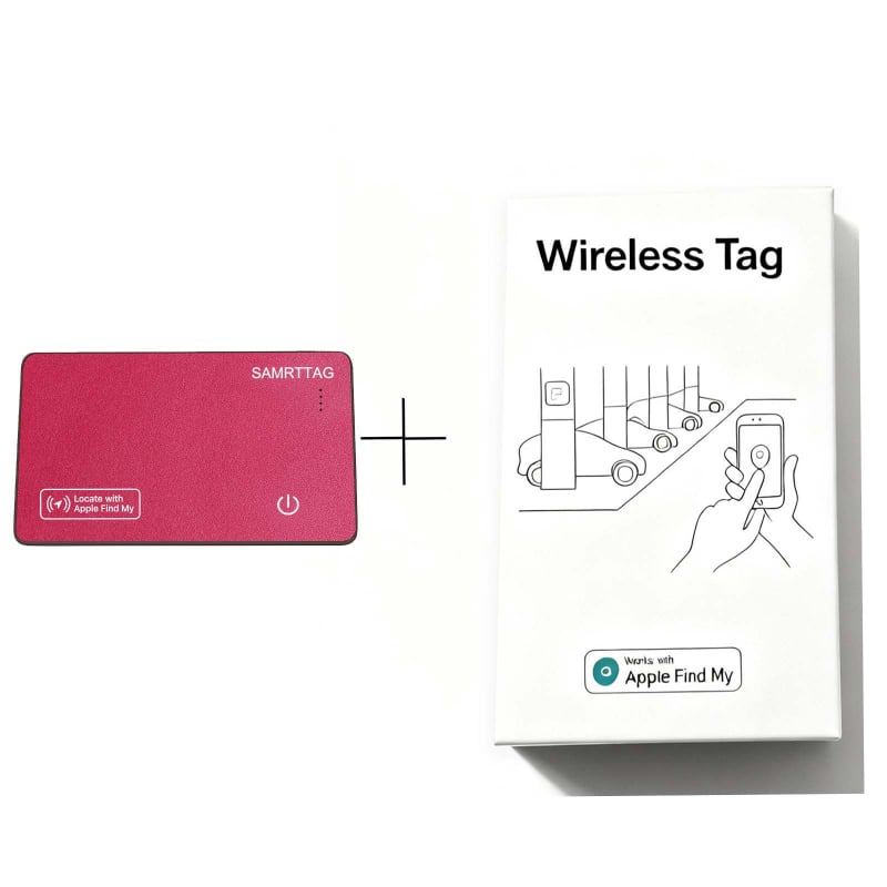 Airtag kortelių lokatorius – PVC korpusas, modelis Fdk001, 180mAh baterija, svoris 18 g, suderinamas su iOS