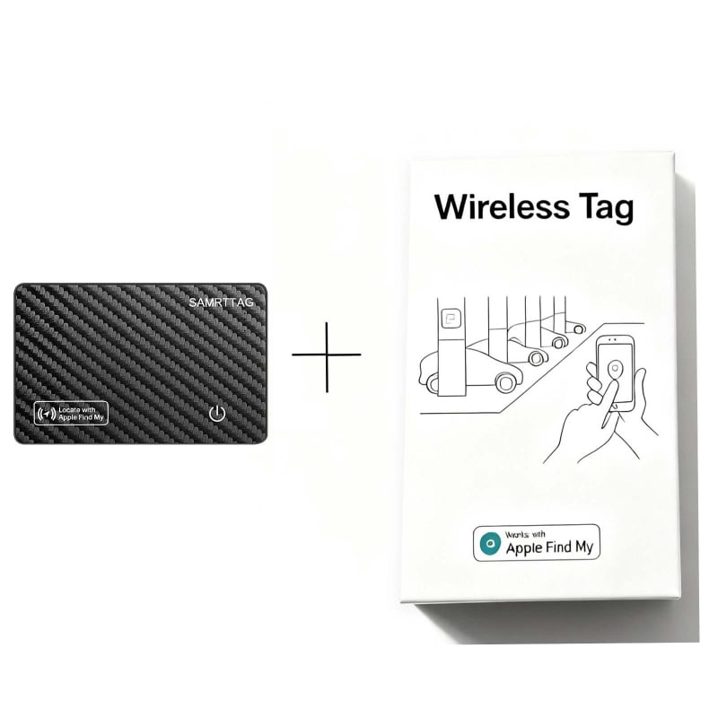 Airtag kortelių lokatorius – PVC korpusas, modelis Fdk001, 180mAh baterija, svoris 18 g, suderinamas su iOS