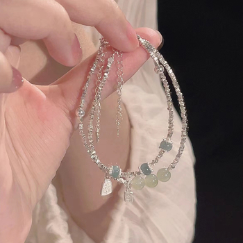 Brățară din cupru, placare electroplatină, Brand New Lida, stil feminin de înaltă clasă, design cu litere/numere