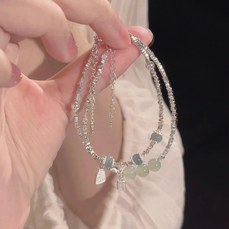 Brățară din cupru, placare electroplatină, Brand New Lida, stil feminin de înaltă clasă, design cu litere/numere