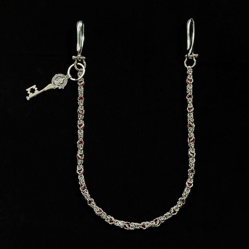 Keel серия синджир за талия – сплавен метал, мозаични стъклени мъниста, унисекс, хип-хоп стил, ръчна изработка