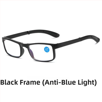 Olvasó szemüveg — négyszögletes, teljes keret, lencsék műgyanta, keret TR90 (időseknek)