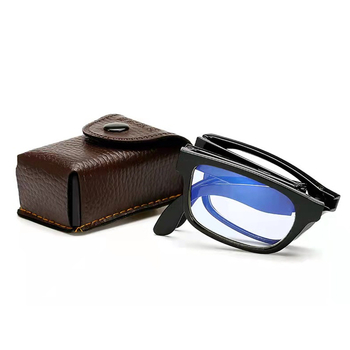 Olvasó szemüveg — négyszögletes, teljes keret, lencsék műgyanta, keret TR90 (időseknek)