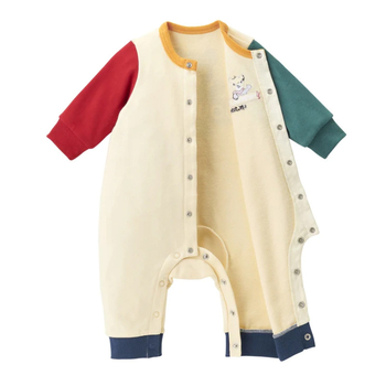 Dječji jednodijelni kombinezon s dugim rukavima od pamuka, unisex, japansko-korejskog stila, sigurnosna razina A, za djecu od 3 do 8 godina.