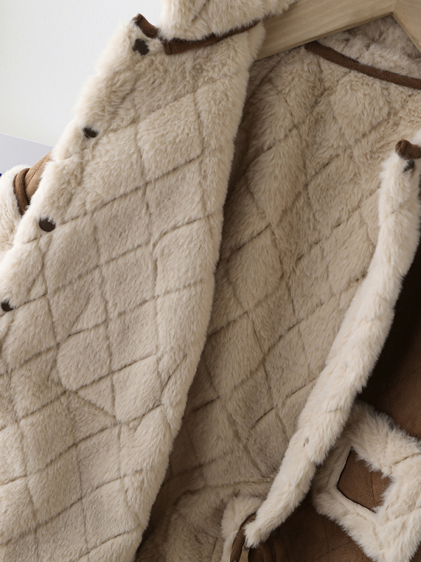 Body de iarnă pentru bebeluși, cu căptușeală fleece, stil coreean, din poliester gros, potrivit pentru sugari și copii 1–3 ani