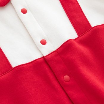 Salopetă pentru bebeluși, cu mâneci lungi, deschidere frontală, 95% bumbac, unisex, pentru primăvară și toamnă