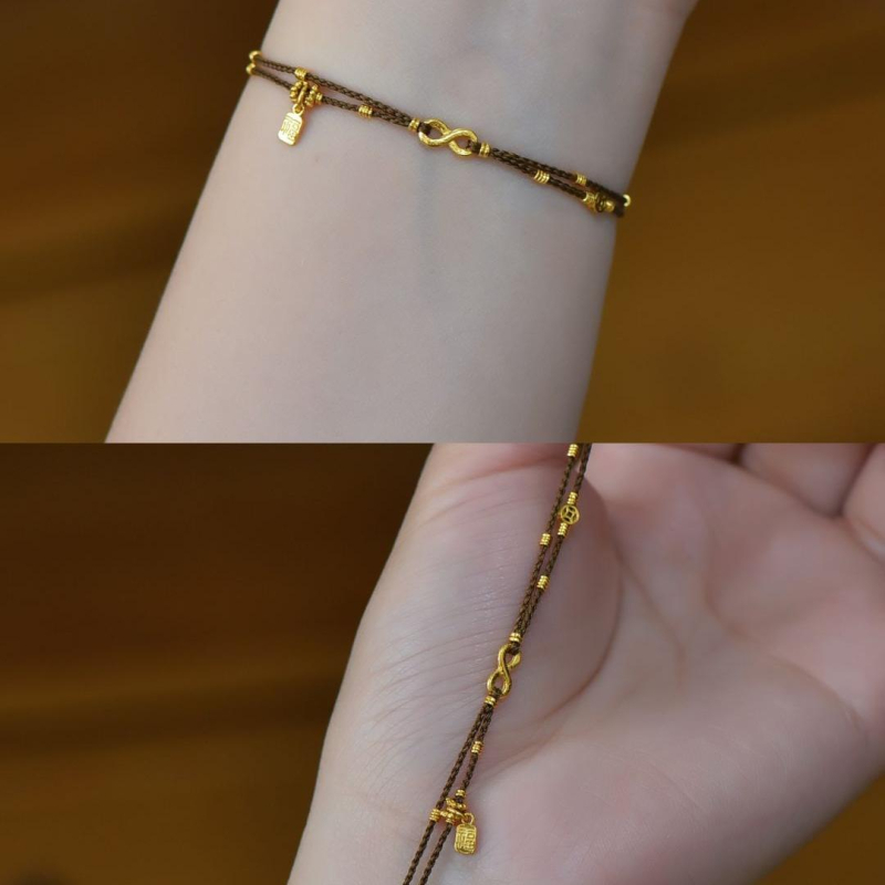 Bratara DIY împletită din șnur, pentru femei | stil etnic | tricotat manual | primăvara 2025