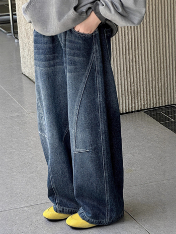 Traperice za dječake, denim, pamuk 70%, srednji pojas, ravni kroj