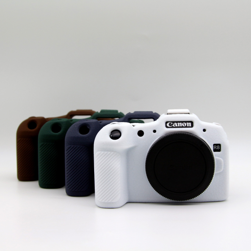 Carcasă din silicon pentru Canon R8 – protecție împotriva uzurii și loviturilor (model R8)