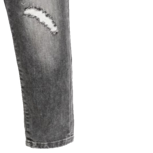 Blugi pentru copii de sex masculin din denim, 80% bumbac, talie înaltă, finisaj periat, protecție UV, spălare cu enzime (Primăvară)