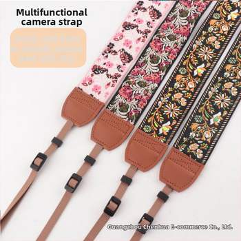 Ιμάντας DSLR κάμερας - Giant Kj279-kj299-kj318, πολυεστέρας, εκτυπωμένο λογότυπο, συμβατός με ψηφιακές και SLR κάμερες