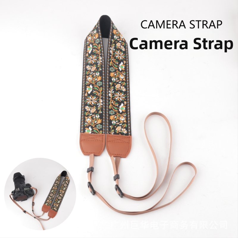 Ιμάντας DSLR κάμερας - Giant Kj279-kj299-kj318, πολυεστέρας, εκτυπωμένο λογότυπο, συμβατός με ψηφιακές και SLR κάμερες