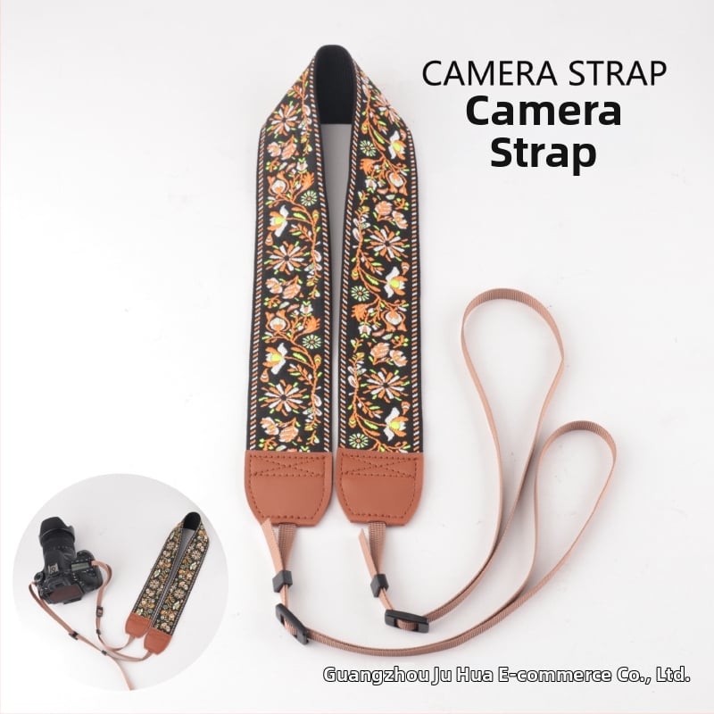 Ιμάντας DSLR κάμερας - Giant Kj279-kj299-kj318, πολυεστέρας, εκτυπωμένο λογότυπο, συμβατός με ψηφιακές και SLR κάμερες