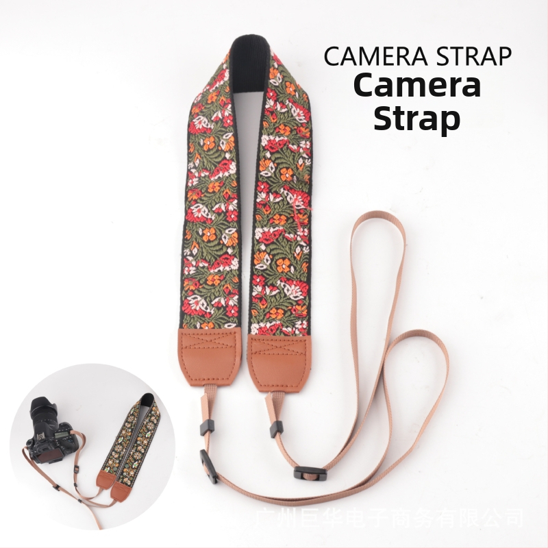 Ιμάντας DSLR κάμερας - Giant Kj279-kj299-kj318, πολυεστέρας, εκτυπωμένο λογότυπο, συμβατός με ψηφιακές και SLR κάμερες