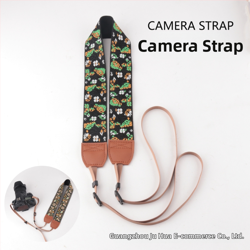 Ιμάντας DSLR κάμερας - Giant Kj279-kj299-kj318, πολυεστέρας, εκτυπωμένο λογότυπο, συμβατός με ψηφιακές και SLR κάμερες