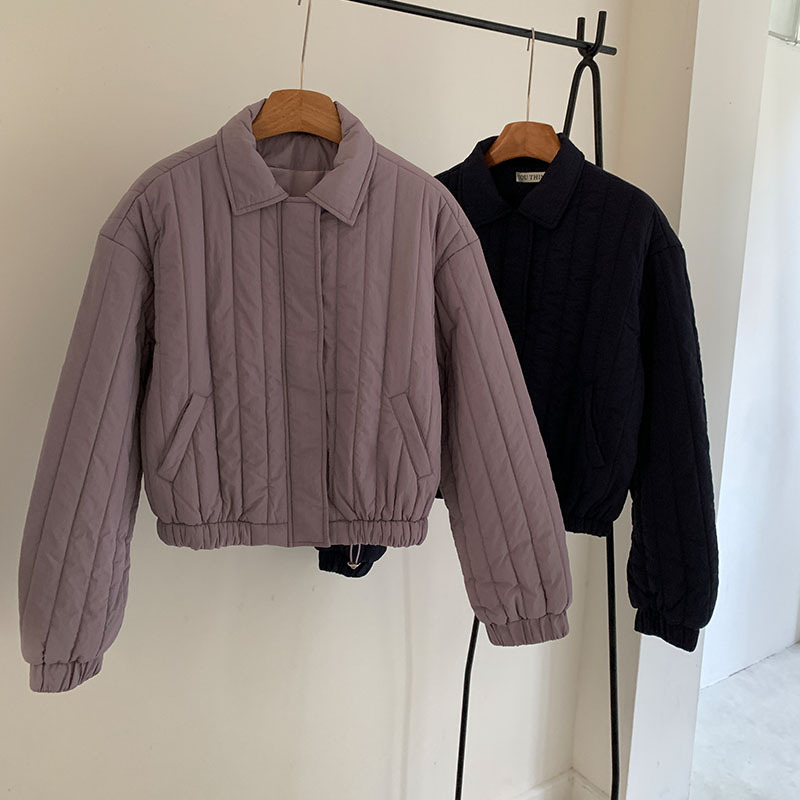 You Think Thirteen Lines pamuk kardigan sa zipom, debeli zimski casual stil japansko-korejski stil