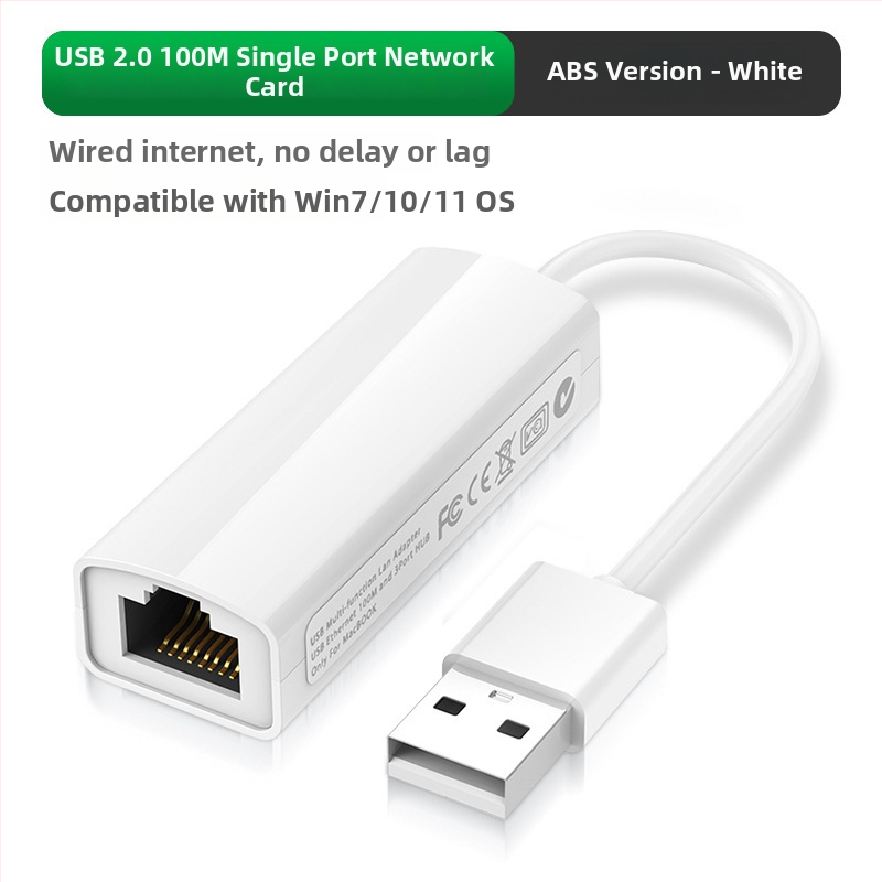 USB-C Ethernet adapter SZ-USBWK, gigabites Ethernet USB-n keresztül