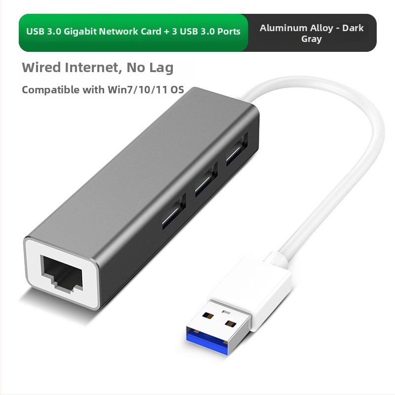USB-C Ethernet adapter SZ-USBWK, gigabites Ethernet USB-n keresztül