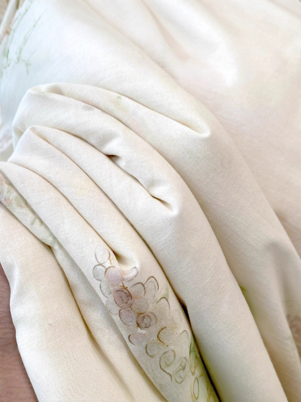 Zimska pamučna jakna s punjenjem od pamuka, labave siluete, dugi rukavi, stojeći ovratnik, debeli nadjev, cvjetni uzorak