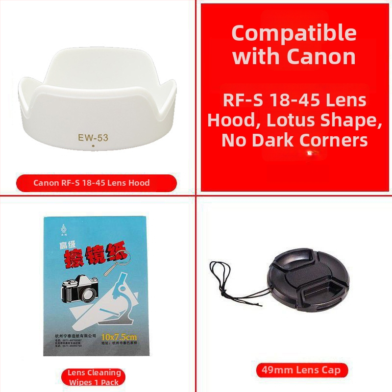 Slnečník na objektív pre radu Canon EOS R, pre objektív RF-S 18-150mm, bajonetové uchytenie, OEM spracovanie