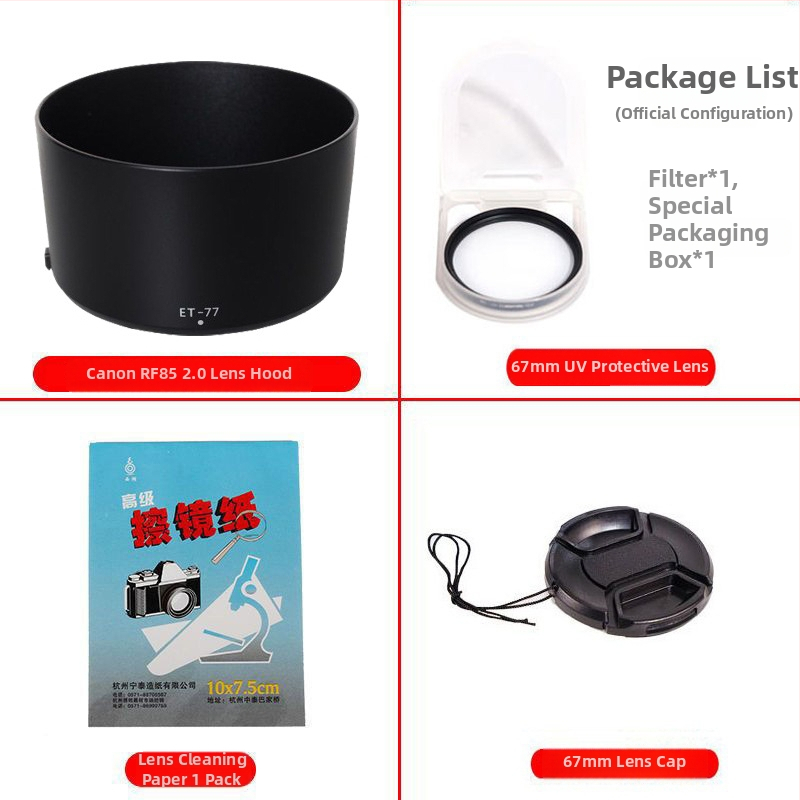 Slnečník na objektív pre radu Canon EOS R, pre objektív RF-S 18-150mm, bajonetové uchytenie, OEM spracovanie