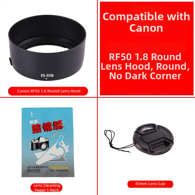Slnečník na objektív pre radu Canon EOS R, pre objektív RF-S 18-150mm, bajonetové uchytenie, OEM spracovanie