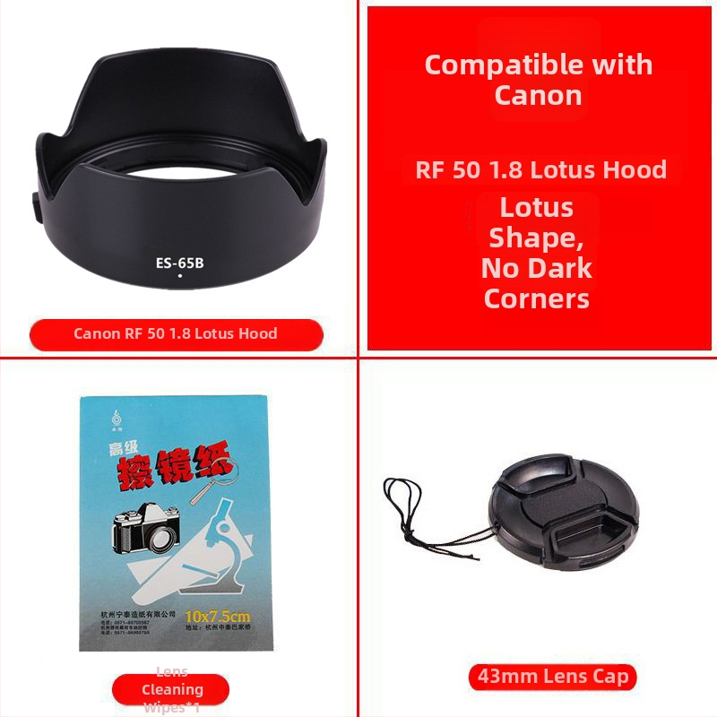 Slnečník na objektív pre radu Canon EOS R, pre objektív RF-S 18-150mm, bajonetové uchytenie, OEM spracovanie