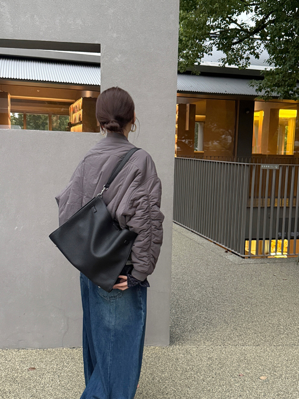 Ženska pamuk jakna s patchwork rukavima, geometrijski uzorak, stojeći ovratnik, japansko-korejski casual stil